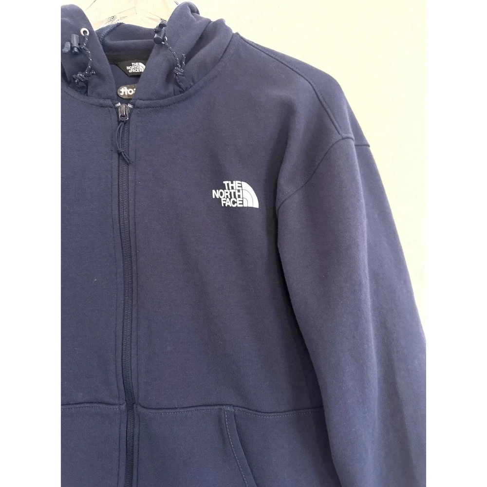 The North Face Men's Double-Knit Full-Zip Hoodie - Summit Navy Microsoft‎